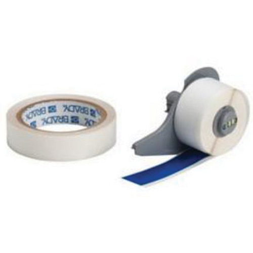 Floor Marking Printer Tape, Polyester, Blue, 1" Width