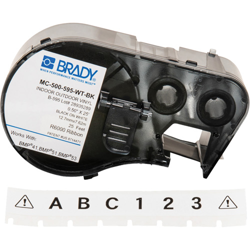 Label Maker Cartridge, Black