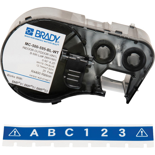 Label Maker Cartridge, White