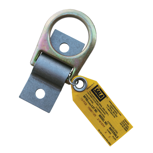 D-ring Anchorage Plate, Bolt-On, Permanent Use