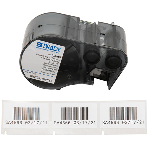 Low Temperature Label Maker Cartridge, Black