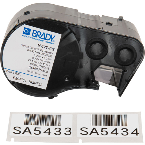 Low Temperature Label Maker Cartridge, Black
