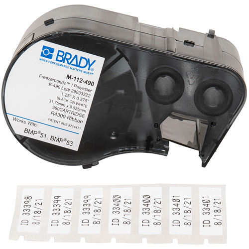 Low Temperature Label Maker Cartridge, Black