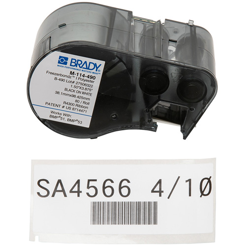 Low Temperature Label Maker Cartridge, Black