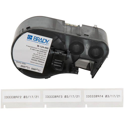 Low Temperature Label Maker Cartridge, Black