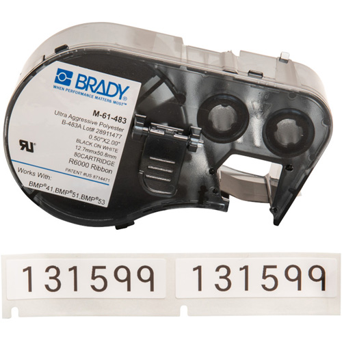 Label Maker Cartridge, Black