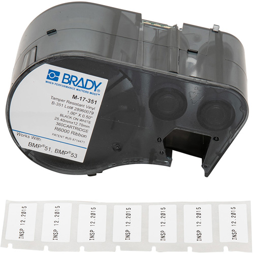 Label Maker Cartridge, Black