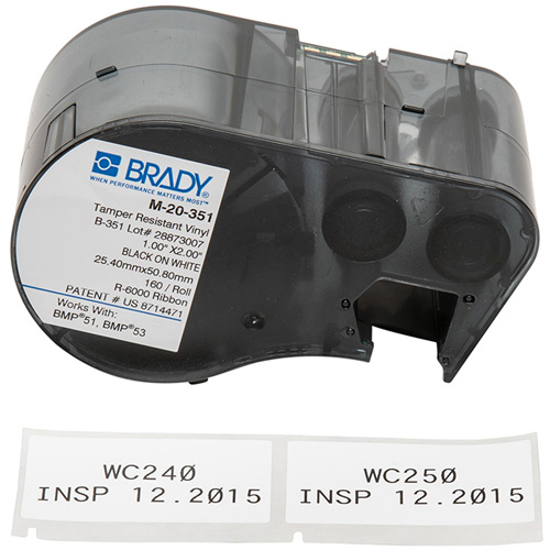 Label Maker Cartridge, Black
