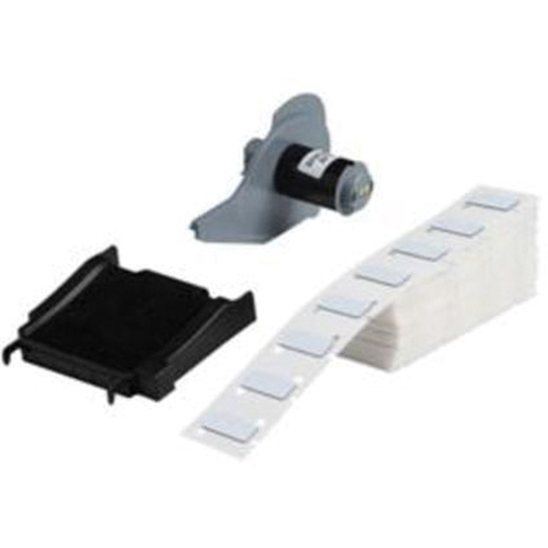 Raised Panel Labels, Polyester, 1.06" L x 0.49" H, White