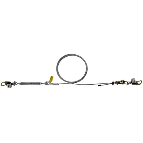 SecuraSpan™ HLL Lifeline Assembly, Galvanized Cable
