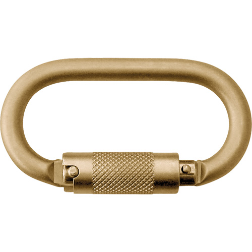 Nano-Lok™ Twin-Leg Fixed D-Ring Connector, Steel, 420 lbs. Capacity