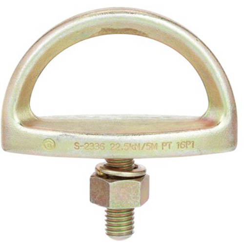 Anchorage Connector, D-Ring, Permanent Use