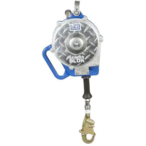 Sealed Blok™ Self-Retracting Lifeline, 30', Stainless Steel, Swivel
