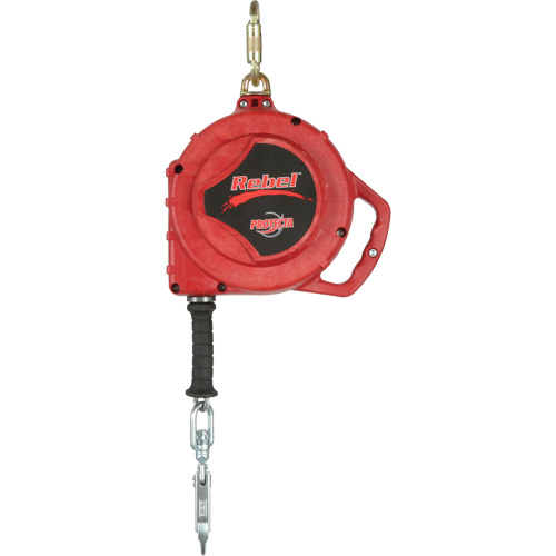 Rebel™ Self Retracting Lifeline, 50', Stainless Steel, Swivel