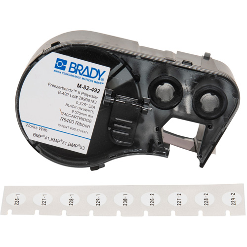 Low Temperature Label Maker Cartridge, Black