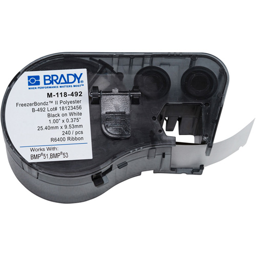 Low Temperature Label Maker Cartridge, Black