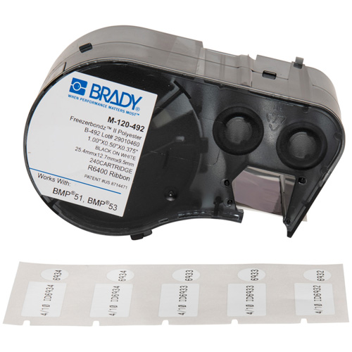 Low Temperature Label Maker Cartridge, Black