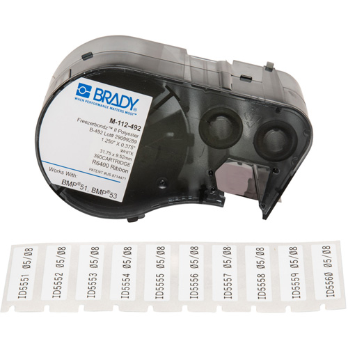 Low Temperature Label Maker Cartridge, Black