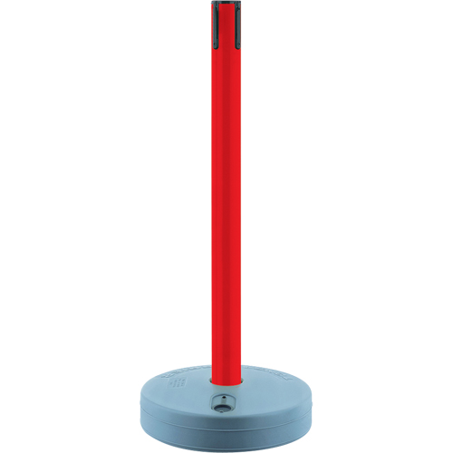 Outdoor TensaBarrier® - Receiver Posts, 37" High, Red
