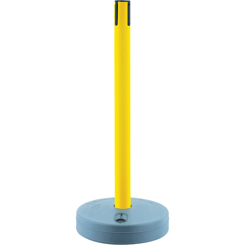Outdoor TensaBarrier® - Receiver Posts, 37" High, Yellow