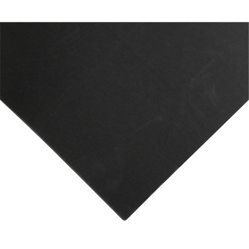 Electrically Conductive Mat No.785, 3' W x 75' L x 3/32" T, PVC, Smooth, Black