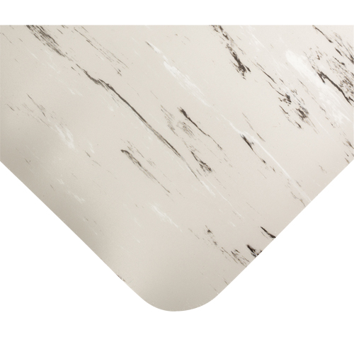 Tile-Top Select Anti-Microbial Mats No.494, Smooth, 4' x 20' x 7/8", Grey, PVC