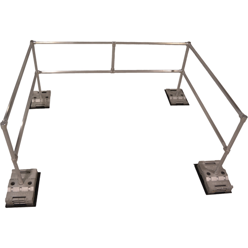 RoofGuard Classic System - Packaged Kits, Aluminum, 72" W x 108" L x 42" H