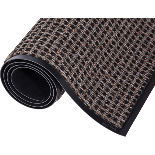 Oxford-Lite™ Mat, Wiper, 6' x 31' x 5/16", Brown/Black