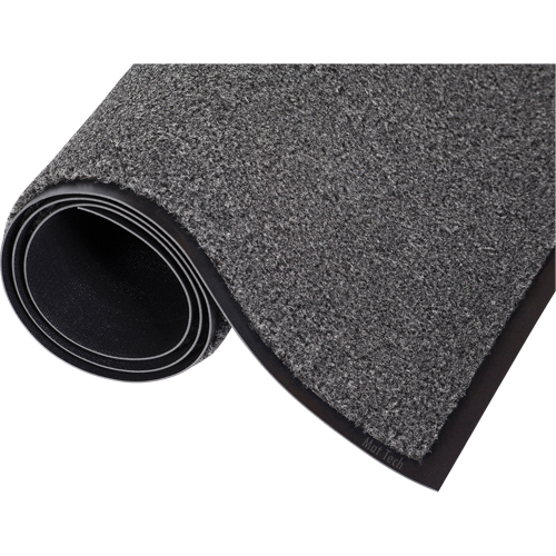 Proluxe™ Matting, Wiper, 6' x 49' x 5/16", Charcoal