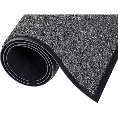 Cross-Over™ Matting, Wiper/Scraper, 6' x 8' x 5/16", Charcoal