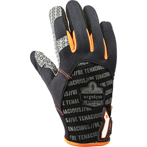 ProFlex® 821 Smooth Surface Handling Gloves, Small, Synthetic Palm, Hook & Loop Cuff
