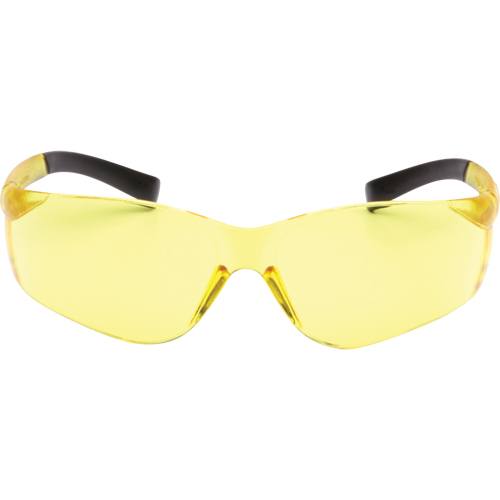 Ztek® Safety Glasses, Amber Lens, Anti-Scratch, ANSI Z87+/Meets/Exceeds CSA Z94.3