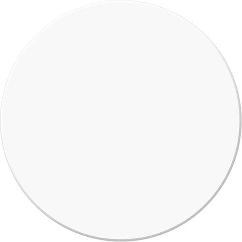 Armor Stripe Lean/5S Markers, Circle, 6" L x 6" W, White, Plastic