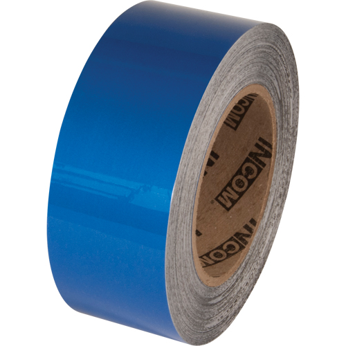 Tuff Mark® Floor Marking Tape, 4" x 100', Polyester, Blue