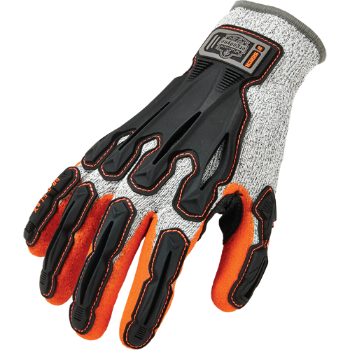 ProFlex® 922CR Dorsal Impact Reducing Gloves, Medium, Synthetic Palm, Knit Wrist Cuff