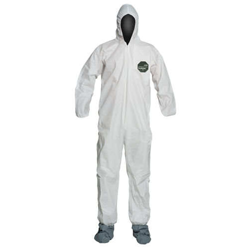 ProShield® 50 Coveralls, X-Large, White, Microporous