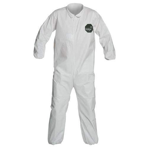 ProShield® 50 Coveralls, X-Large, White, Microporous