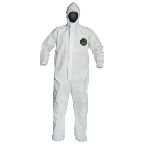 ProShield® 50 Coveralls, 3X-Large, White, Microporous