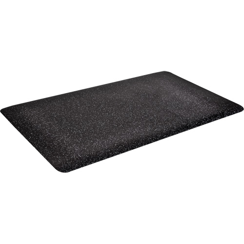 WD™ Foodmaster Mats, Smooth, 2' x 4' x 9/16", Black, Vinyl Foam