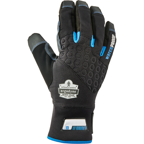 ProFlex® 818WP Performance Thermal Waterproof Utility Gloves, Polyurethane Palm, Size Small