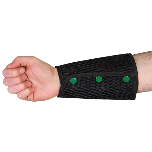 Ballistic Mesh Sleeves, Nylon, 7", ANSI/ISEA 105 Level 2, Black