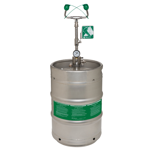 Portable Emergency Eyewash, Pressurized, 15 gal. Capacity, Meets ANSI Z358.1