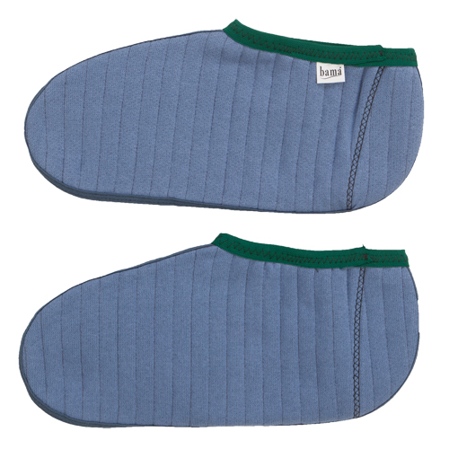 Rubber Boot Socks, Men's, X-Large, Blue/Green, Cotton/Fleece