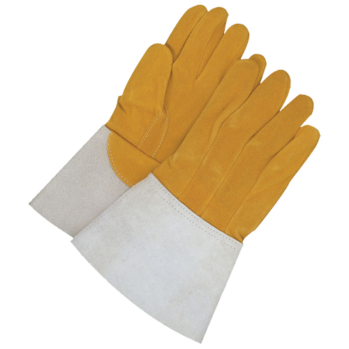 Welding Gloves, Grain Deerskin, Size Large