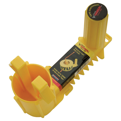 Plastic Barricade Tape Dispenser