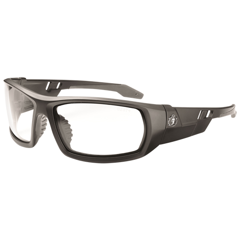 Skullerz® Odin Safety Glasses, Clear Lens, Anti-Fog/Anti-Scratch, ANSI Z87+/Meets/Exceeds CSA Z94.3