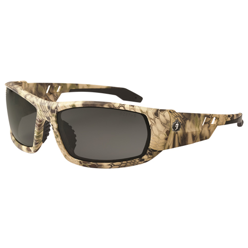 Skullerz® Odin Safety Glasses, Grey/Smoke Lens, Anti-Scratch, ANSI Z87+/Meets/Exceeds CSA Z94.3