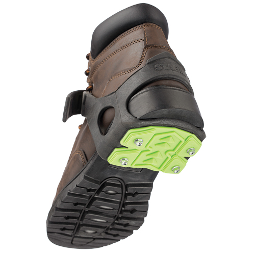 Anti-Slip Heel Cleats, Steel, Stud Traction, One Size