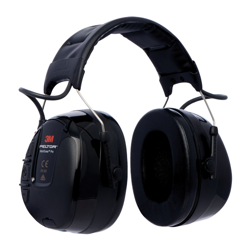 PELTOR™ WorkTunes™ Pro Earmuffs, Headband, 26 NRR dB