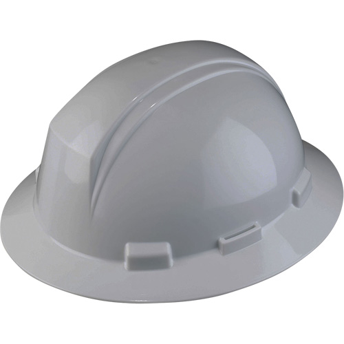 North® Kilimanjaro™ Full Brim Hardhat, Meets CSA Type 1, Ratchet Suspension, Non-Vented